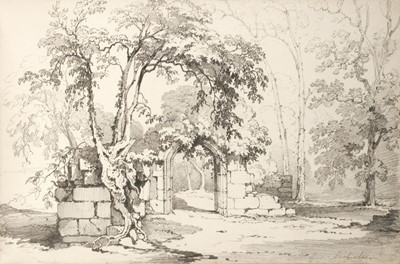 Lot 143 - Nicholson (George, 1795?-1838). A sketchbook of topographical views, Merseyside, 1832