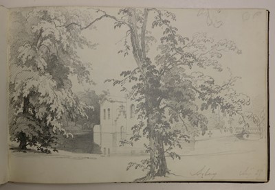 Lot 482 - Nicholson (George, 1795?-1838). A sketchbook of topographical views, Merseyside, 1832