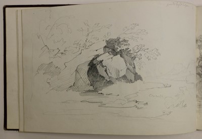 Lot 482 - Nicholson (George, 1795?-1838). A sketchbook of topographical views, Merseyside, 1832