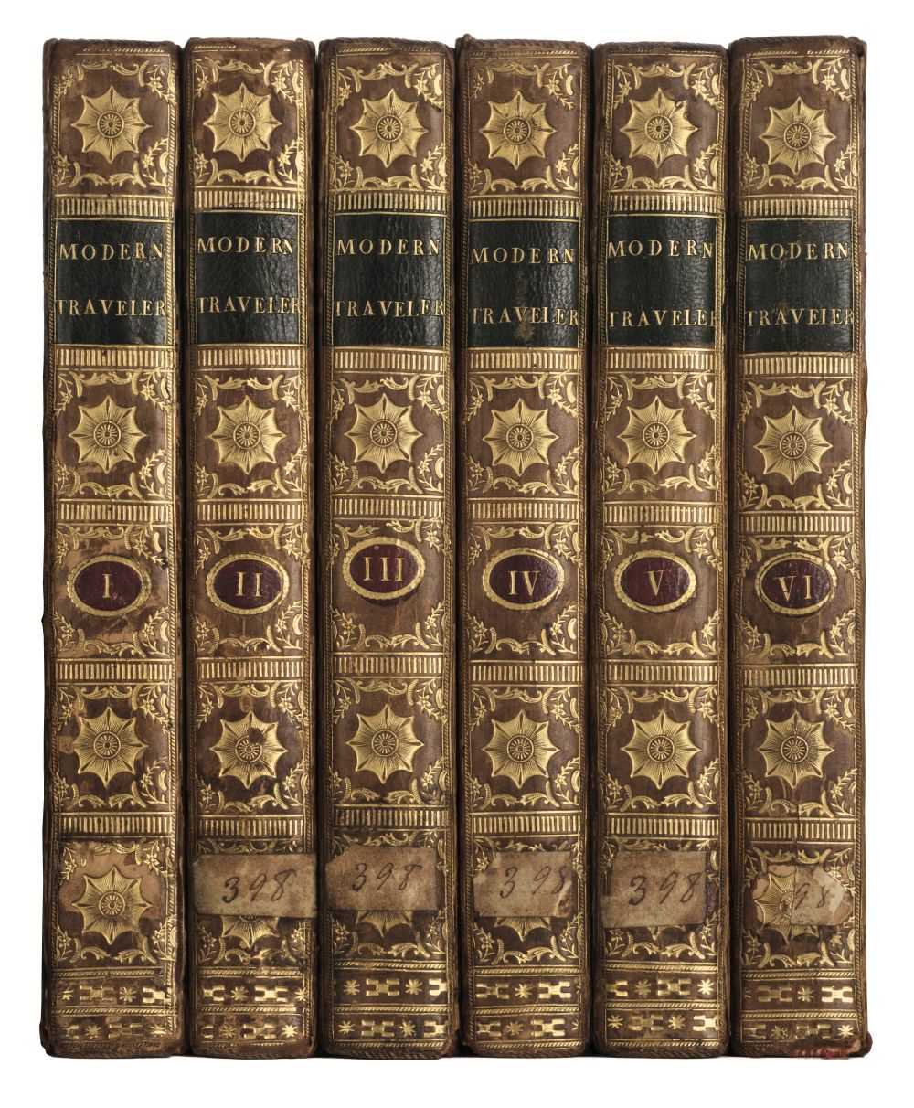 Lot 12 - Modern Traveller. Being a Collection of Useful and Entertaining Travels, 6 vols., 1776-77