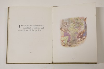 Lot 698 - Potter (Beatrix). The Tale of Benjamin Bunny, 1904