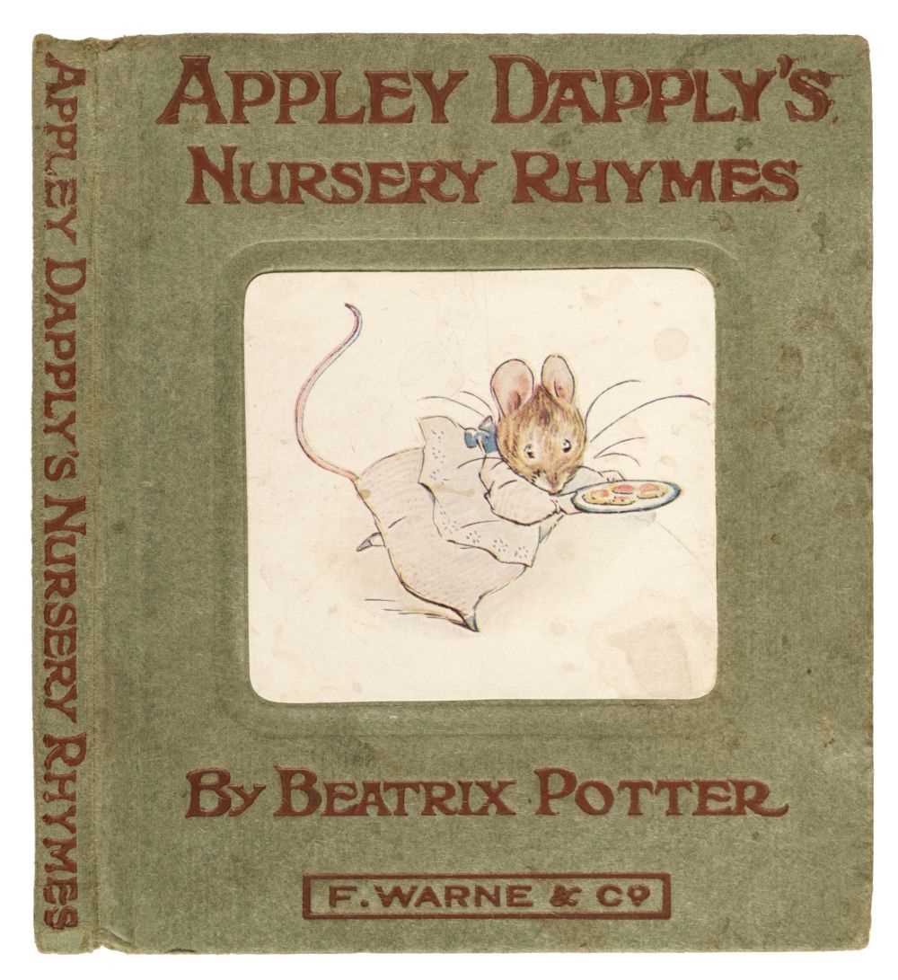 Lot 708 - Potter (Beatrix). Appley Dapply's Nursery Rhymes, [1917]