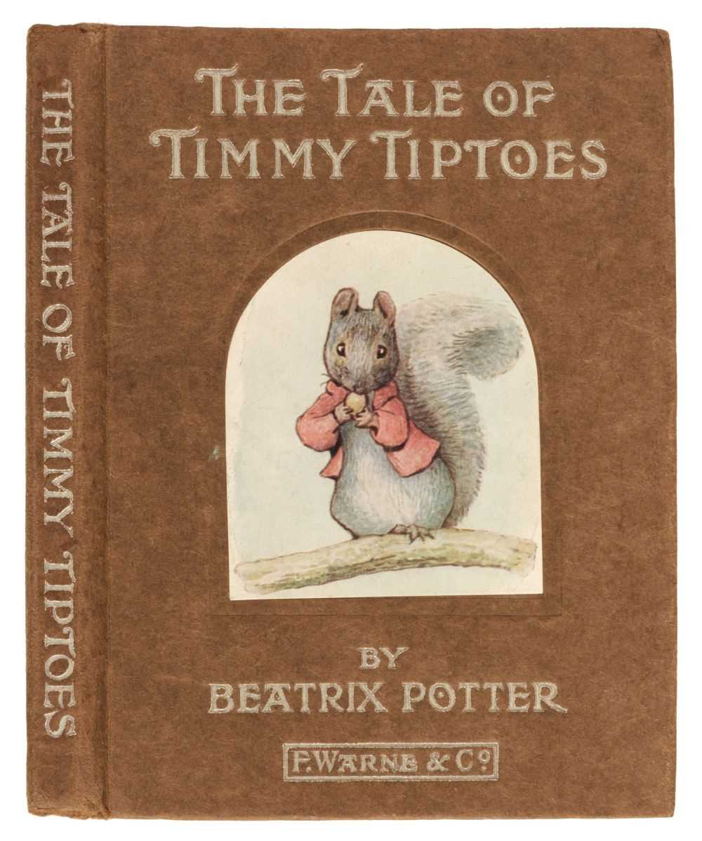 Lot 705 - Potter (Beatrix). The Tale of Timmy Tiptoes, 1911