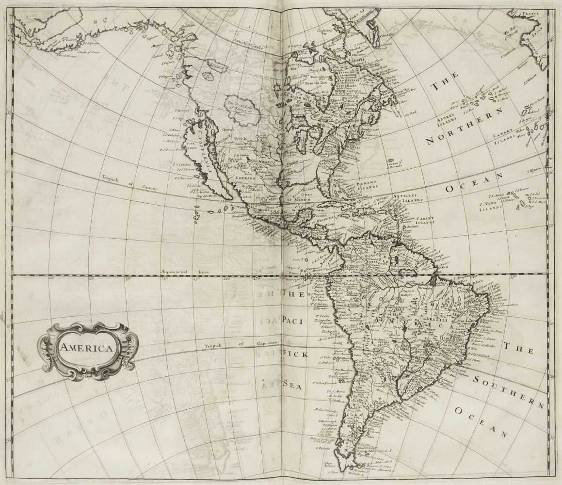Lot 8 - Heylyn (Peter). Cosmography, In Four Books, 7th edition, London: Edward Brewster, 1703
