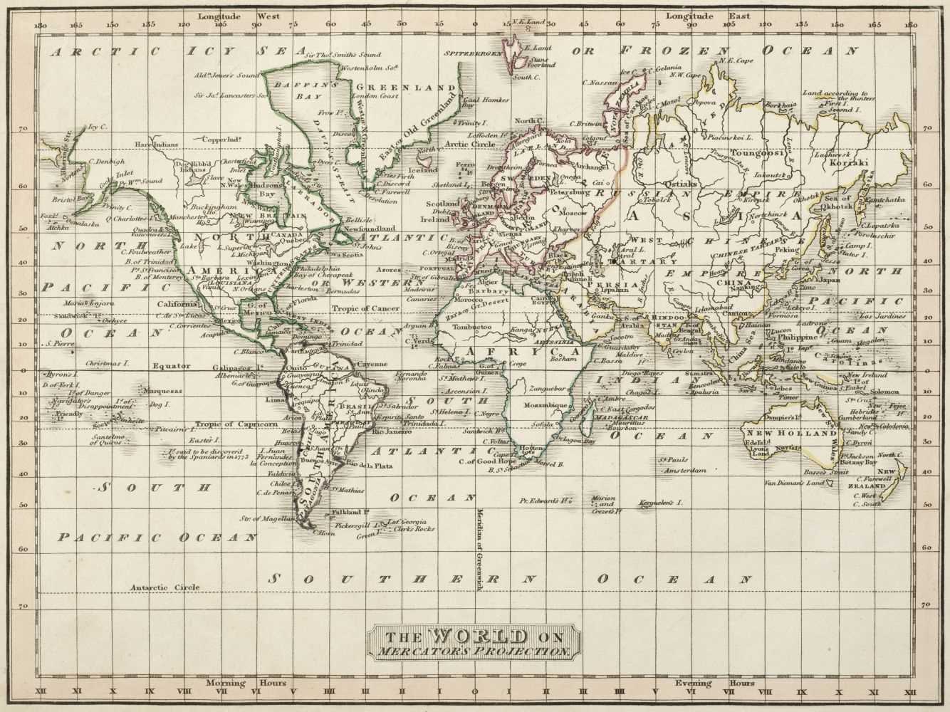 Lot 21 - Smith (C.). Smith's New General Atlas..., 1813