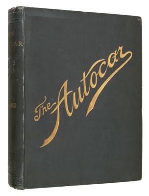 Lot 628 - Autocar, vols. 7-9, 11-14, 16 & 18, July 1901-June 1907