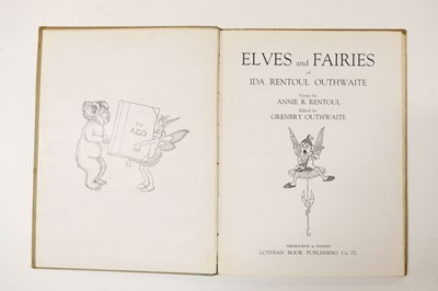 Lot 696 - Outhwaite (Ida Rentoul, illustrator). Elves and Fairies ..., 1919