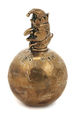 Lot 704 - Punch. A novelty Mr Punch paperweight by JR Gaunt London, late 19th/early 20th century