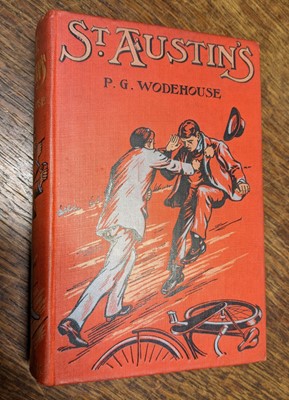 Lot 909 - Wodehouse (P.G.) Tales of St. Austin's, 1st edition, 1903