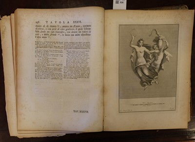 Lot 528 - Bayardi (Ottavio Antonio, & Pasquale Carcani). Le antichita di Ercolano esposte, volume 5, 1779