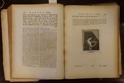 Lot 528 - Bayardi (Ottavio Antonio, & Pasquale Carcani). Le antichita di Ercolano esposte, volume 5, 1779