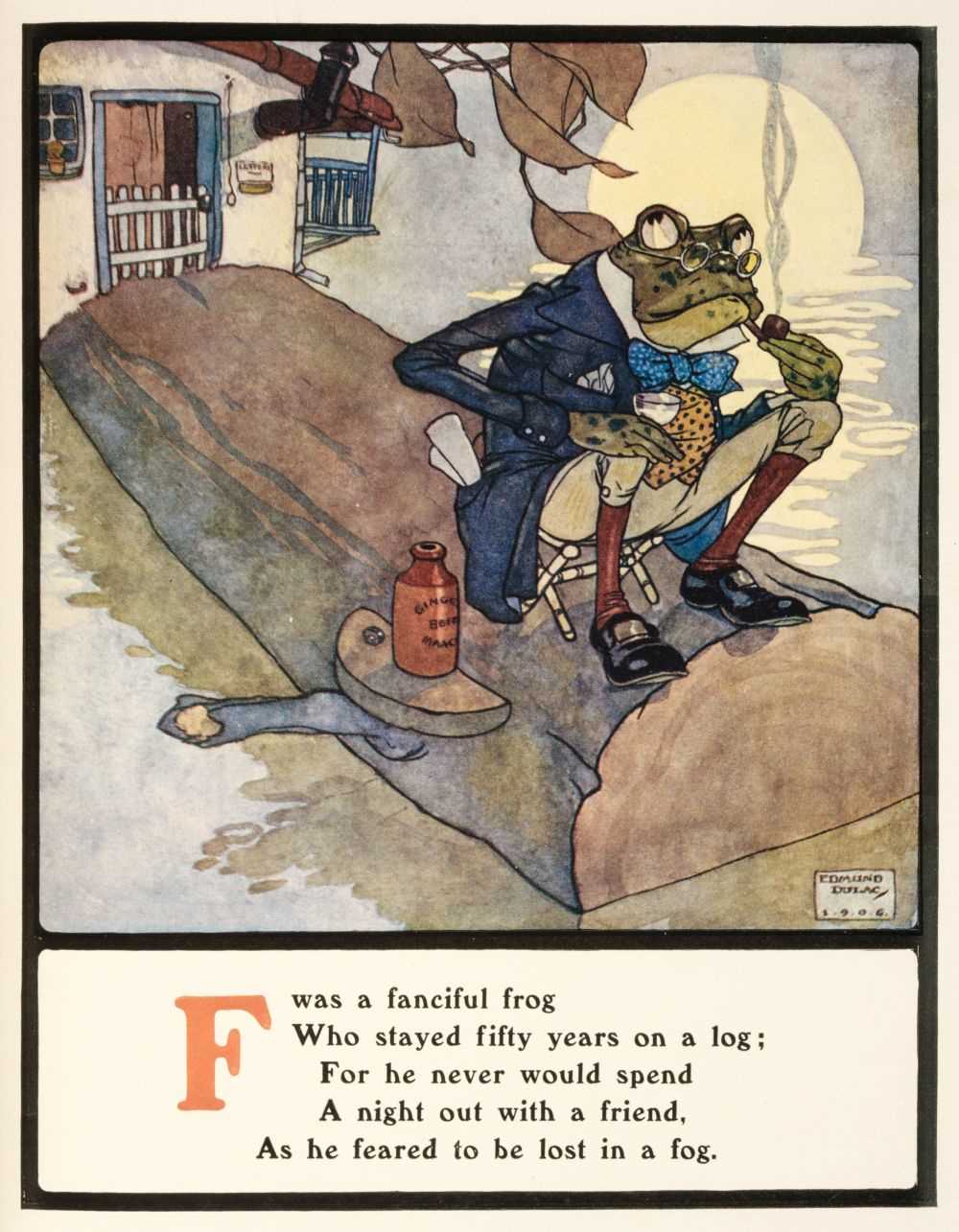 Lot 671 - Dulac (Edmund). Lyrics Pathetic & Humorous, 1908