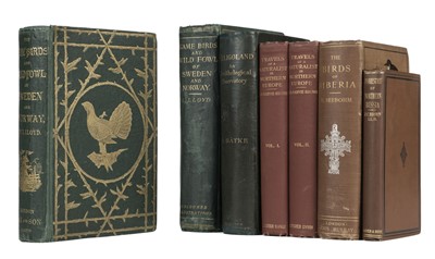 Lot 146 - Lloyd (Llewelyn). The Game Birds of Sweden and Norway, 1st edition, 1867, & 5 others