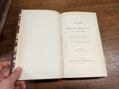 Lot 134 - Forbes (Edward). A History of British Mollusca, 1st edition, large-paper issue, 1853, & 2 others