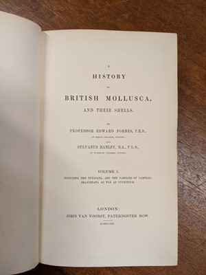 Lot 134 - Forbes (Edward). A History of British Mollusca, 1st edition, large-paper issue, 1853, & 2 others