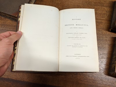 Lot 134 - Forbes (Edward). A History of British Mollusca, 1st edition, large-paper issue, 1853, & 2 others