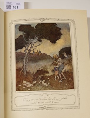Lot 681 - Dulac (Edmund, illustrator). The Sleeping Beauty, 1910