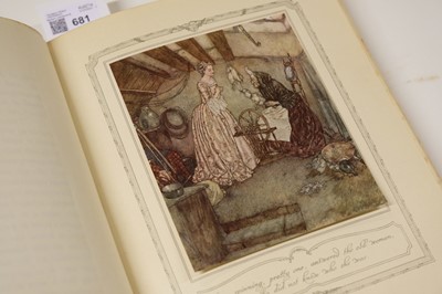 Lot 681 - Dulac (Edmund, illustrator). The Sleeping Beauty, 1910