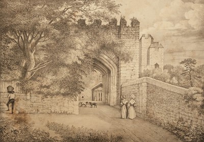 Lot 133 - Marklove (H.). Views of Berkeley Castle, 1840