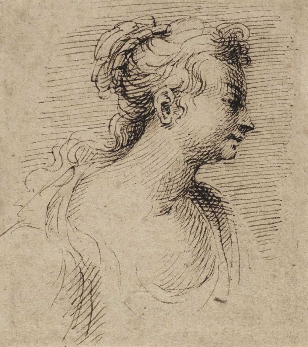 Lot 319 - Dietrich (Christian Wilhelm Ernst, 1712-1774). Head portrait of a lady