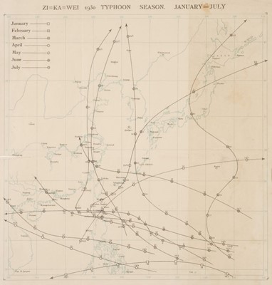 Lot 286 - Sea charts. A large collection of approximately 180 charts, mostly early-mid 20th century