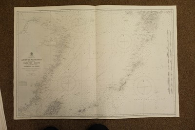 Lot 286 - Sea charts. A large collection of approximately 180 charts, mostly early-mid 20th century