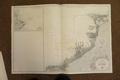 Lot 286 - Sea charts. A large collection of approximately 180 charts, mostly early-mid 20th century