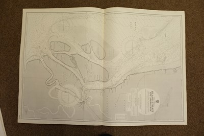 Lot 286 - Sea charts. A large collection of approximately 180 charts, mostly early-mid 20th century