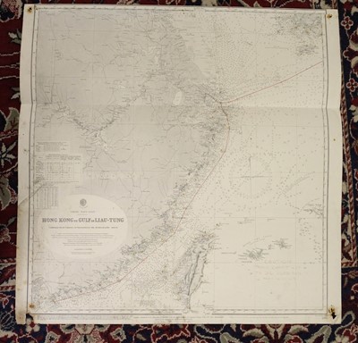 Lot 286 - Sea charts. A large collection of approximately 180 charts, mostly early-mid 20th century