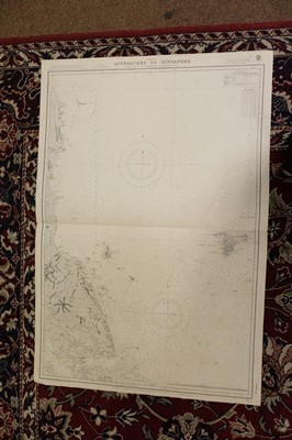 Lot 286 - Sea charts. A large collection of approximately 180 charts, mostly early-mid 20th century