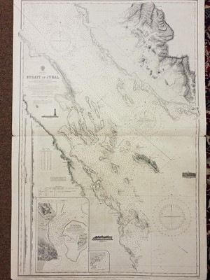 Lot 286 - Sea charts. A large collection of approximately 180 charts, mostly early-mid 20th century