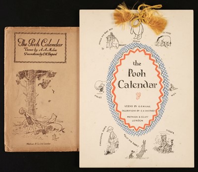 Lot 692 - Milne (A.A.). The Pooh Calendar [1930], [1929]