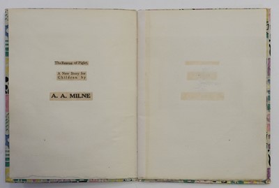 Lot 687 - Milne (A. A.). The Rescue of Piglet, a New Story for Children, c.1925