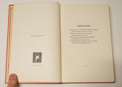 Lot 684 - Milne (A. A.). A complete set of first editions of the Winnie-the-Pooh Stories, 1924-1928