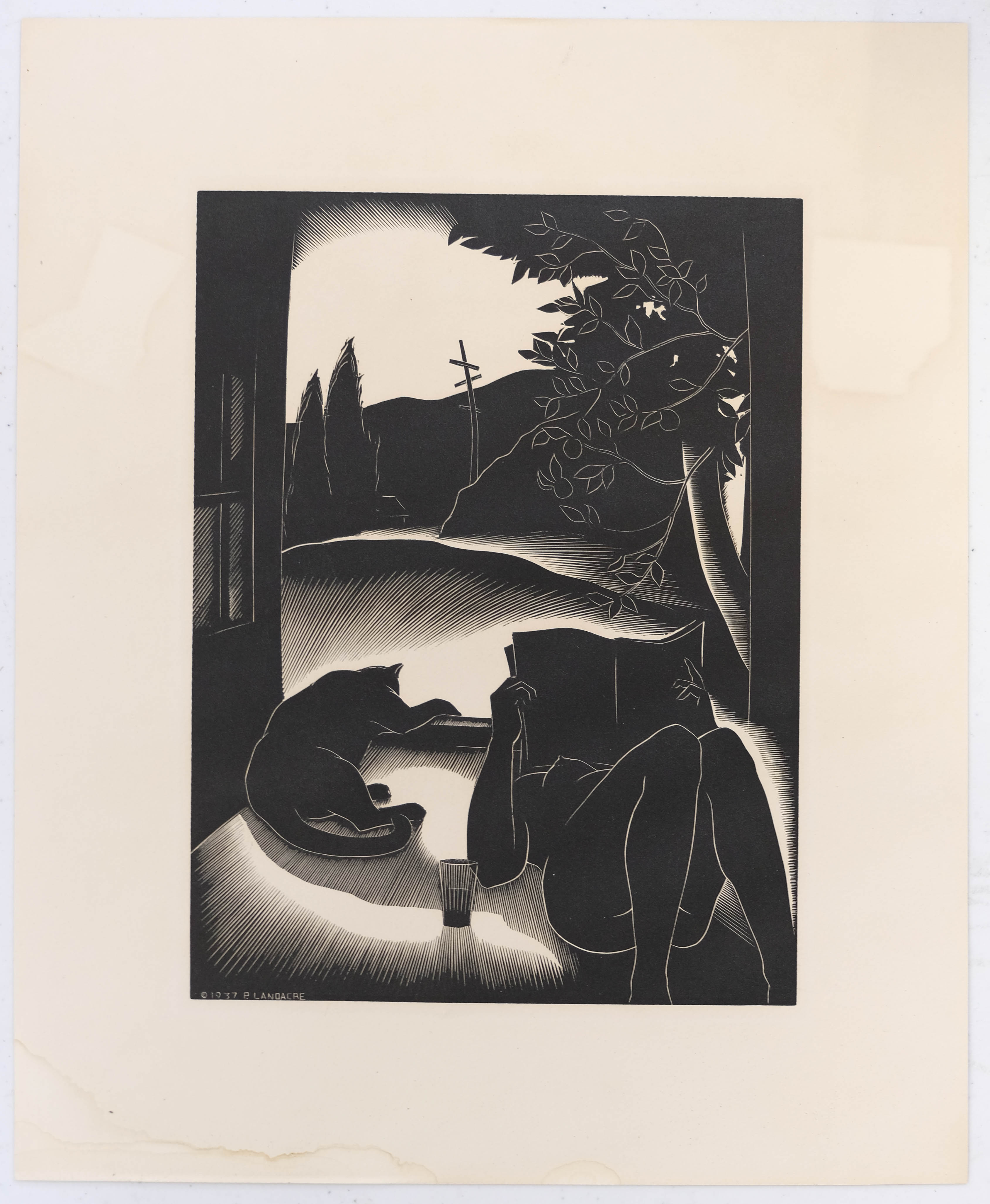 Lot 541 Landacre (Paul Hambleton, 18931963). Sultry