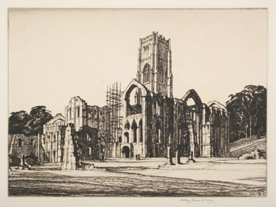 Lot 553 - Rushbury (Henry George, 1889-1968). St. Paul's from Paternoster Row, 1941
