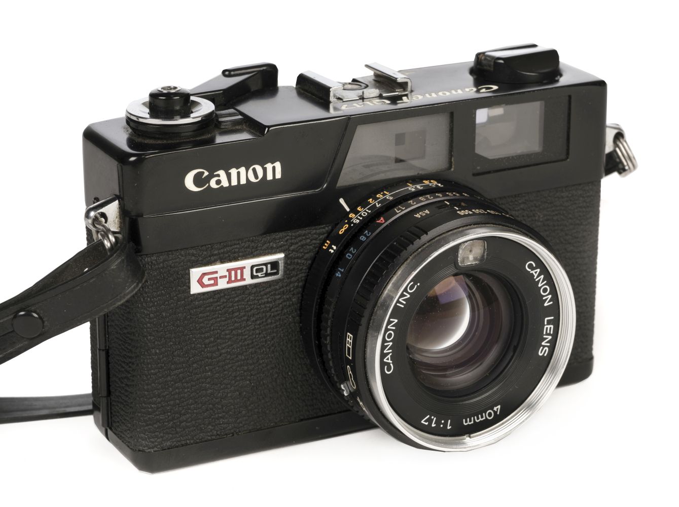 Lot 103 - Canon Canonet QL17 G-III 35mm film camera