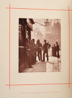 Lot 29 - Thomson, John & Smith, Adolphe. Street Life in London, [1878], 37 mounted Woodburytypes on 36 leaves