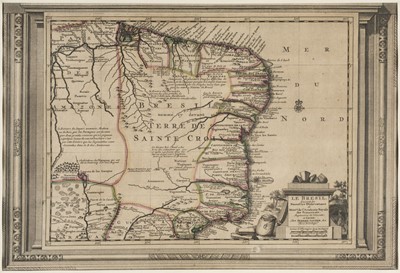 Lot 180 - Brazil. Van der Aa (Pieter), Le Bresil..., circa 1720