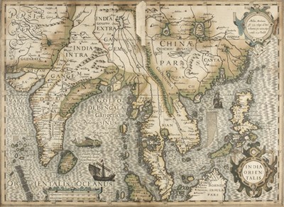 Lot 197 - East Indies. Mercator (Gerard & Hondius Henricus), India Orientalis, 1606 or later