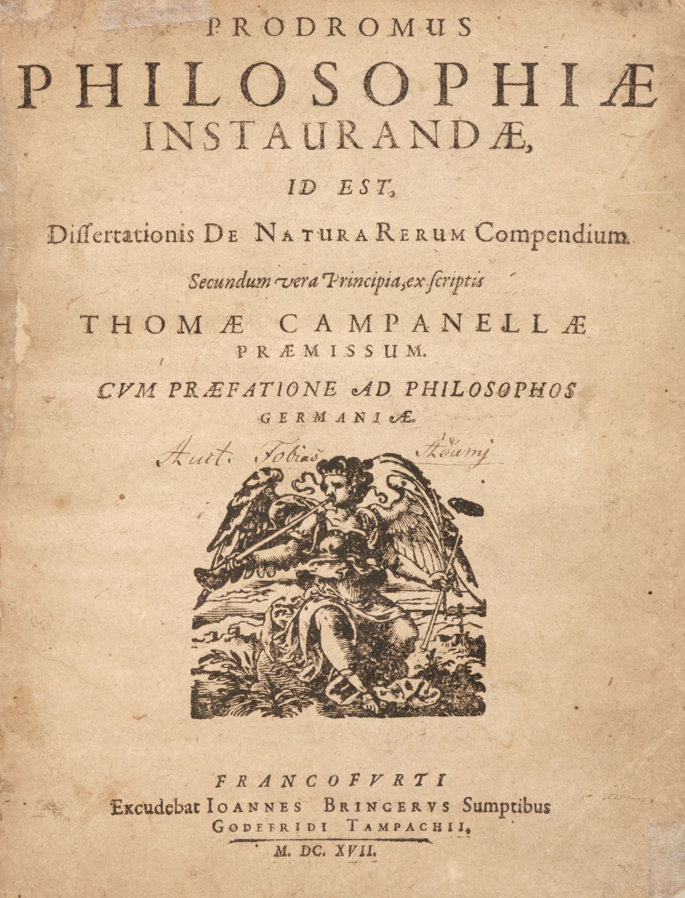 Lot 372 Campanella Tommaso Prodromus Philosophiae