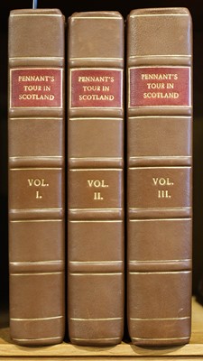 Lot 57 - Pennant (Thomas). A Tour in Scotland, 3 volumes, 5th edition, 1790