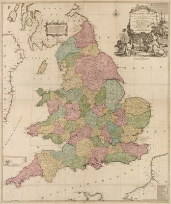 Lot 201 - England & Wales. Kitchin (Thomas), An Accurate Map of England and Wales, circa 1760