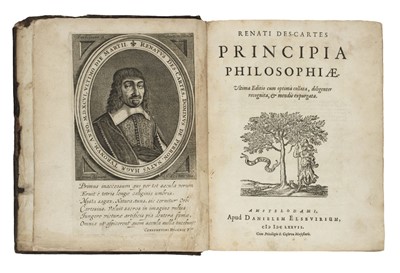 Lot 402 - Descartes (René). Opera philosophica, Elzevir, 1677, & 4 others