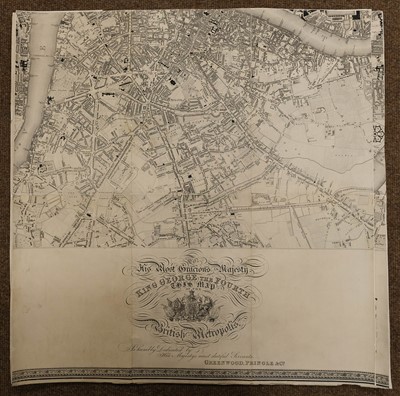 Lot 232 - London. Greenwood (C & J), Map of London from an Actual Survey..., 1827