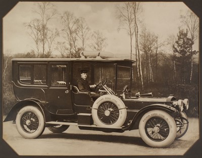 Lot 283 - Daimler. A carbon print photograph of King George Vs Daimler