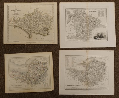Lot 182 - British County Maps. A collection of approximately 200 maps, 18th & 19th century
