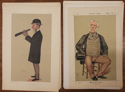 Lot 370 - Vanity Fair caricatures. A collection of 30 'Turf Devotees', late 19th & early 20th century