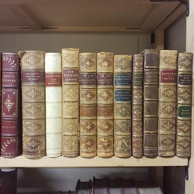 Lot 727 - Antiquarian. A large collection of mostly 19th century literature