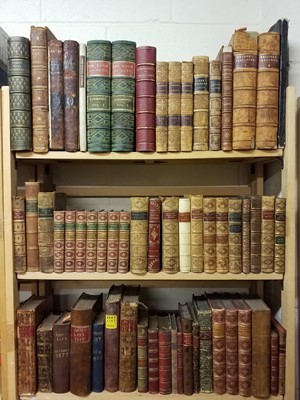 Lot 727 - Antiquarian. A large collection of mostly 19th century literature